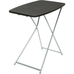 Item 601618, Multi-purpose table has easy-to-clean resin top with steel frame.