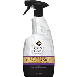 Item 601669, Clean soiled stone surfaces while refreshing stone sealer with every 
