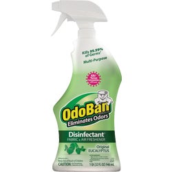 Item 601792, Odor eliminator and disinfectant cleans, disinfects, sanitizes, and 