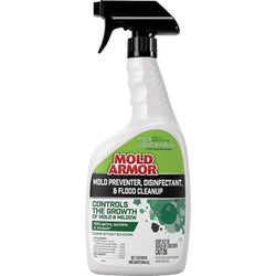 Item 602122, The Mold Armor Mold Preventer, Disinfectant &amp; Flood Cleanup is a one-