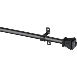Item 602186, 7/16 In. diameter cafe rod has a bracket clearance of 3/4 In.