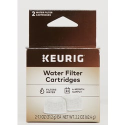 Item 602349, Water filter cartridges for Keurig home brewing system.
