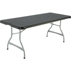 Item 602475, Lifetime folding tables are constructed of high-density polyethylene and 