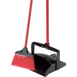 Item 602490, A professional grade broom and dust pan set that is easy to use for 