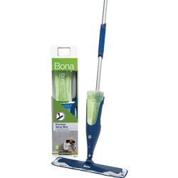 Item 602653, Spray mop combines the safe, no residue Bona stone, tile, and laminate 