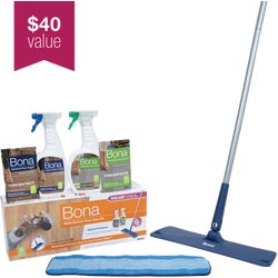 Item 602661, Bona Multi-Surface Floor Care Kit includes everything needed for easy and 