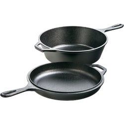 Item 602688, The Lodge Combo Cooker is a versatile piece of cast iron cookware that 