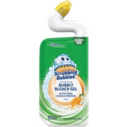 Item 602800, Bubbly bleach gel combines cleaning foam and the power of whitening bleach 