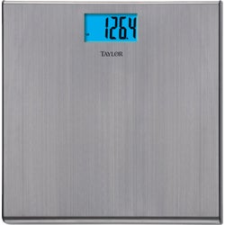 Item 602900, 13 In. W. x 12.2 In. H. full brushed stainless steel platform scale. 3 In.