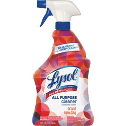 Item 603055, Lysol Brand New Day All Purpose Cleaner kills 99.