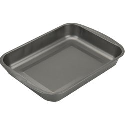 Item 603254, GoodCook roast pan is designed to distribute heat evenly and quickly to 