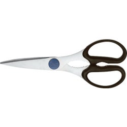 Item 603581, 3 In. stainless steel blade kitchen shear with polypropylene handle.
