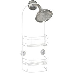 Item 604040, The iDesign Rondo Shower Caddy creates extra storage space for everyday 