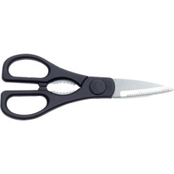Item 604117, All-purpose kitchen scissor with heavy-duty stainless steel blades.
