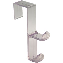 Item 604340, Classic over-the-door double hook by InterDesign is made of plastic making 
