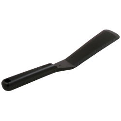 Item 604894, 2 In. W. x 12 In. L. black nylon spatula.