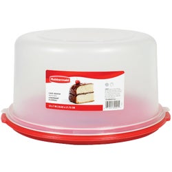 Item 605689, The cake keeper cover fits tight to help keep stored food fresh.