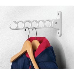 Item 608177, Provides valuable hanging space for ties, belts, and garments on hangers.