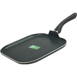 Item 609099, The groovy rings on the bottom of the ecolution nonstick griddle distribute