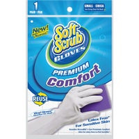 12611-26 Soft Scrub Premium Comfort Vinyl Rubber Glove