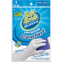 12612-26 Soft Scrub Premium Comfort Vinyl Rubber Glove