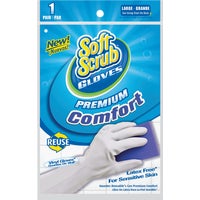 12613-26 Soft Scrub Premium Comfort Vinyl Rubber Glove