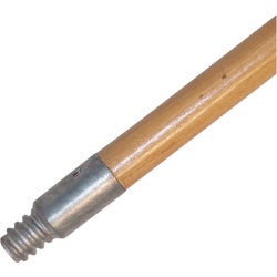 Item 612898, Lacquered wood handle with a threaded metal tip.