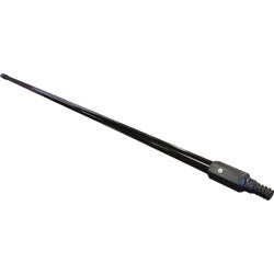 Item 615544, Powder-coated steel handle with a nylon hex threaded tip.