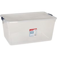 RMCC950001 Rubbermaid Clever Store Latching Lid Storage Tote