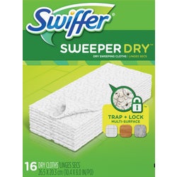 Item 615891, Replacement cloths for Swiffer starter kit, Swiffer Sweep + Vac, and 