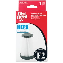 Item 617078, Replacement HEPA F2 vacuum cleaner filter. Compatible with model No.