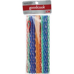 Item 618289, Eco-friendly reusable straws are strong durable plastic that can be re-used
