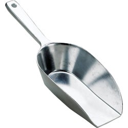 Item 618314, All-purpose flat bottom scoop for scooping and portioning bulk foods, pet 