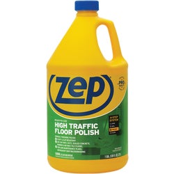 Item 618736, Zep high traffic floor polish has a durable, high-gloss shine.