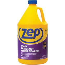 Item 618763, Zep stain-resistant floor sealer offers a professional strength, crystal 