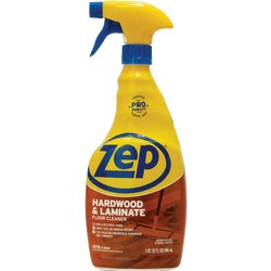 Item 618790, Zep floor cleaner is designed for both hardwood and laminate floors.