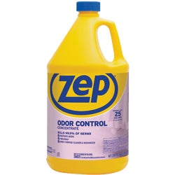Item 619147, Zep Commercial odor control concentrate cleans, deodorizes, and disinfects 