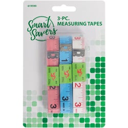 Item 619590, Smart Savers measuring tape. Each tape measures 5' in total length.