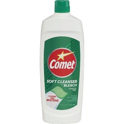 Item 620017, Comet scratch-free soft cleanser cream with bleach combines the tough 