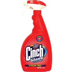 Item 620033, Cinch cleans windows to a streak-free shine.