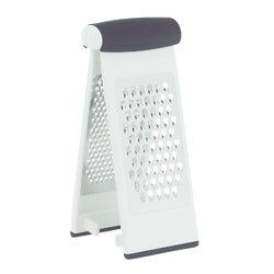 Item 620108, Ideal for grating cheese, chocolate, and more, on its 2 stainless steel 
