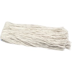 Item 620238, Cotton wet mop head. Cut-end. 4-ply cotton. 1-1/4 In. headband.