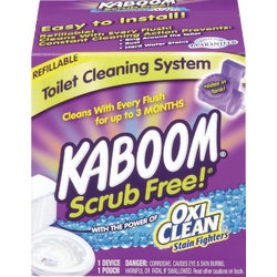 Item 620395, The worst job in the house is cleaning the toilet and Kaboom Scrub Free is 
