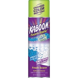 Item 620411, Kaboom Foam-Tastic with OxiClean stain fighters.