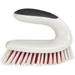 Item 623025, Scrub the tub, tiles, or any surface with the scrub brush.