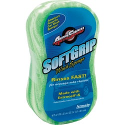 Item 623285, Sponge with Soft-Edge design for a better grip when washing.