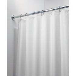 Item 624187, Waterproof fabric shower curtain/liner. Reinforced button holes.