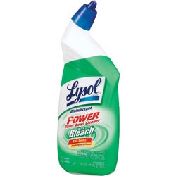 Item 625183, Lysol toilet bowl cleaner plus bleach gives you professional disinfecting 