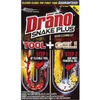 70241 Drano Snake Plus and Liquid Drain Cleaner Kit