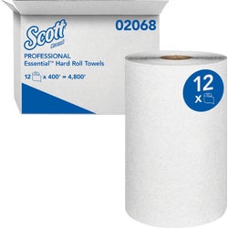 Item 629286, Hard roll towel made from 100% recovered materials.